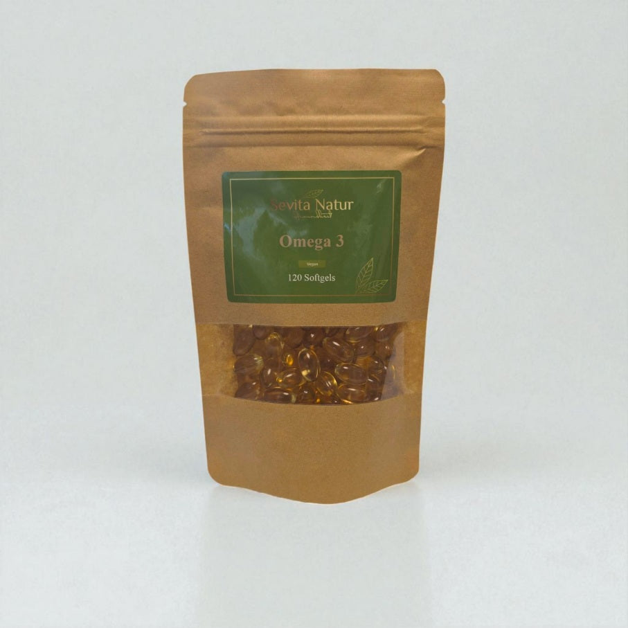 Omega 3 Softgels, vegan, 120 Stk.