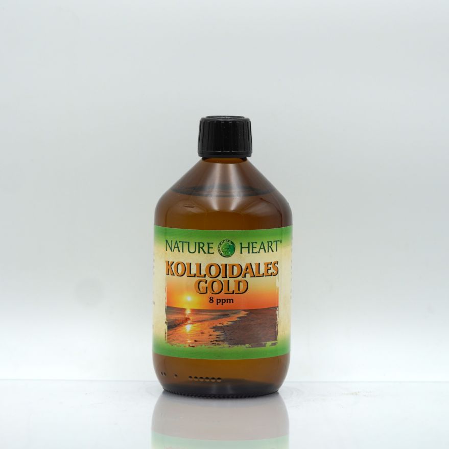Kolloidales Gold 8 ppm, 500 ml
